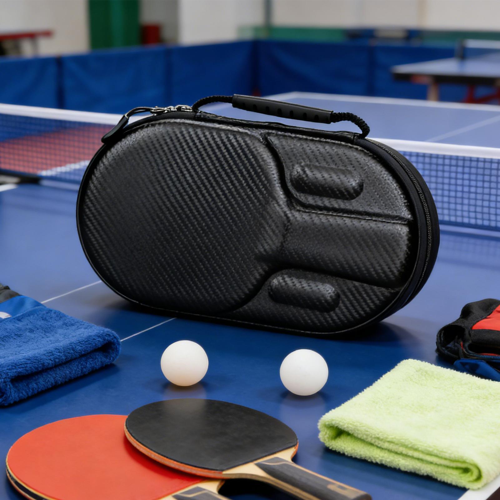 Table Tennis Kit Bag - Bolsa organizadora duradera para palas de