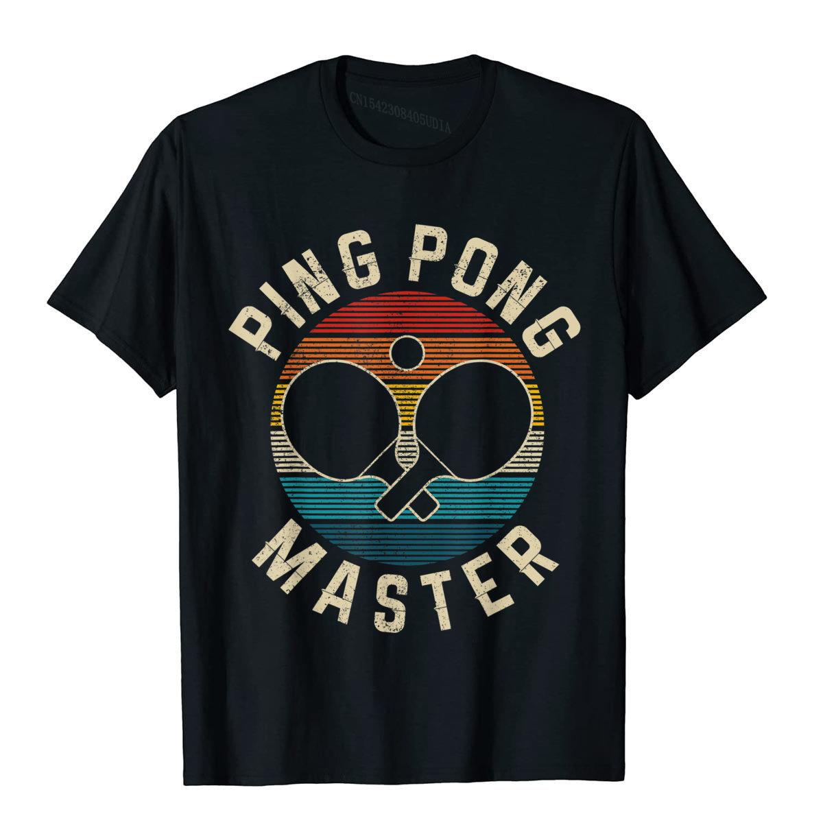 Table Tennis History - Camiseta divertida con diseño de jugador