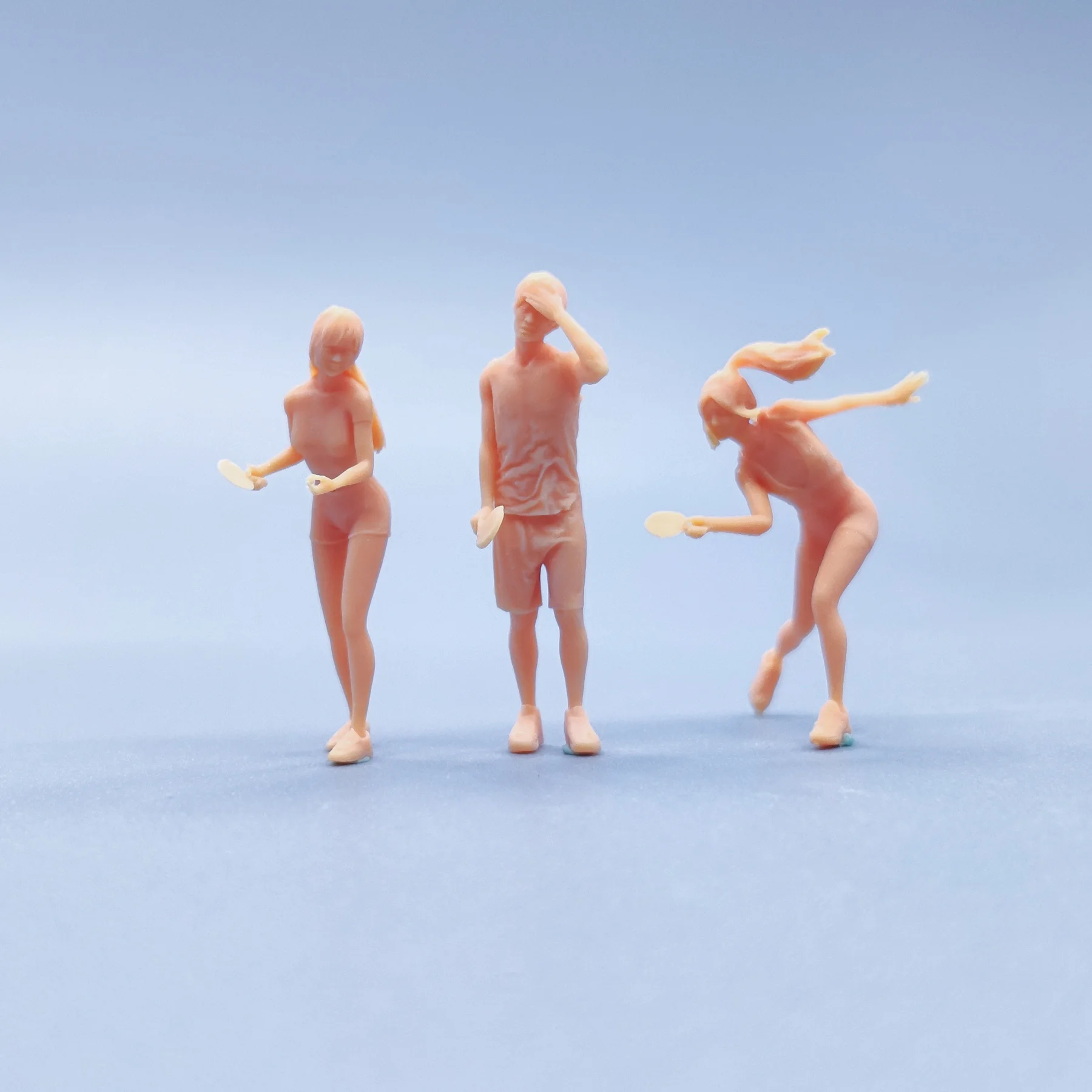 Table Tennis Player - Figuritas de resina para jugadores de