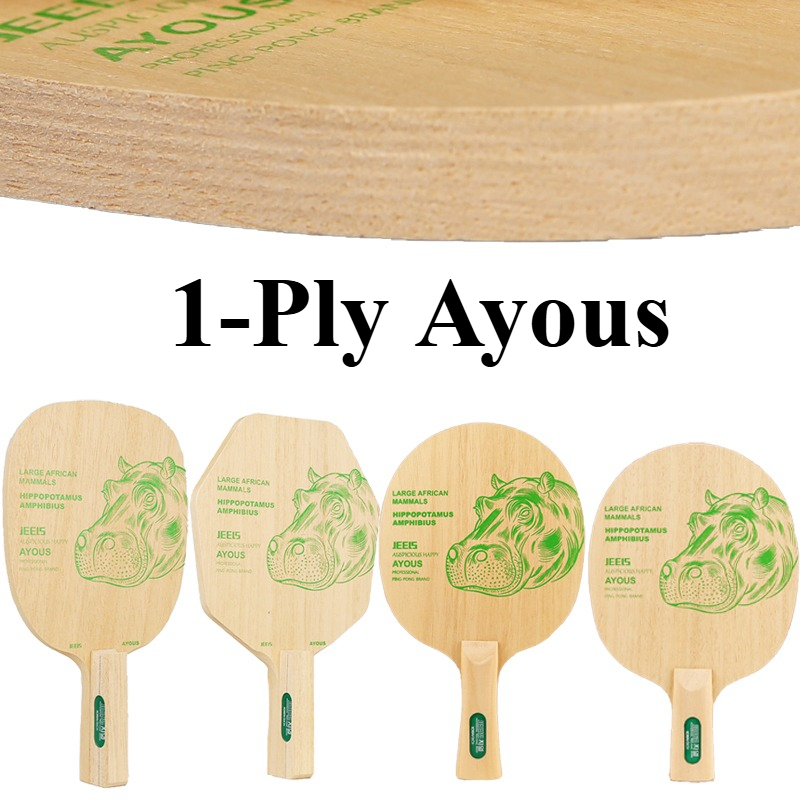 Table Tennis Paddles - JEELS Green Hippo - Pala de