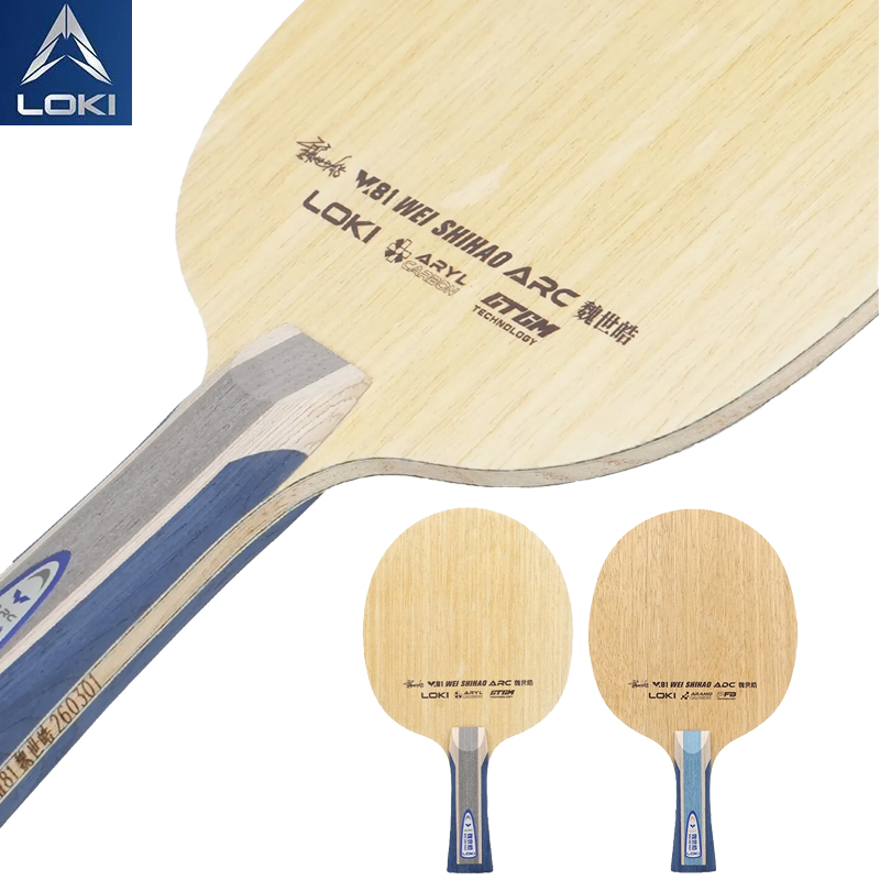 Table Tennis Paddles - LOKI W81 Series Wei Shihao, Pala