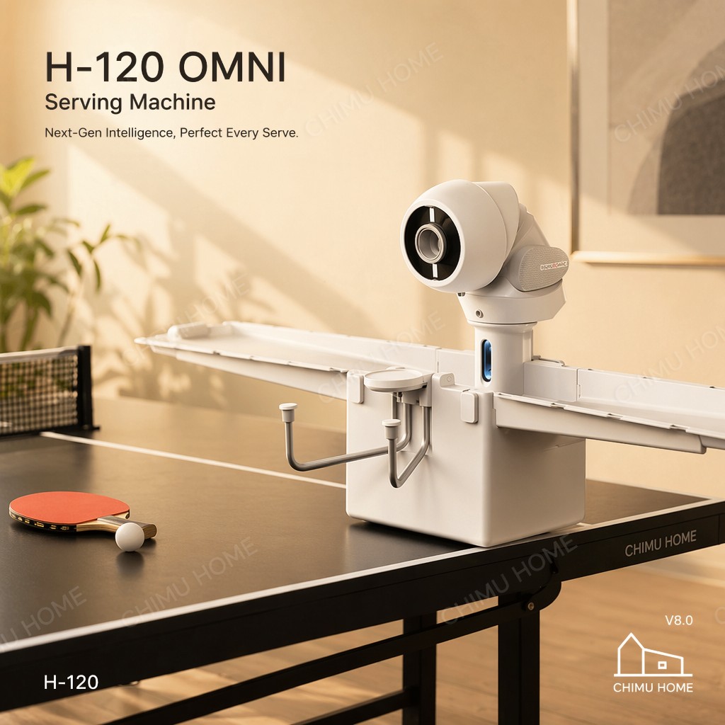 Table Tennis App - 【CHIMU HOME】Máquina de lanzamiento de pelotas