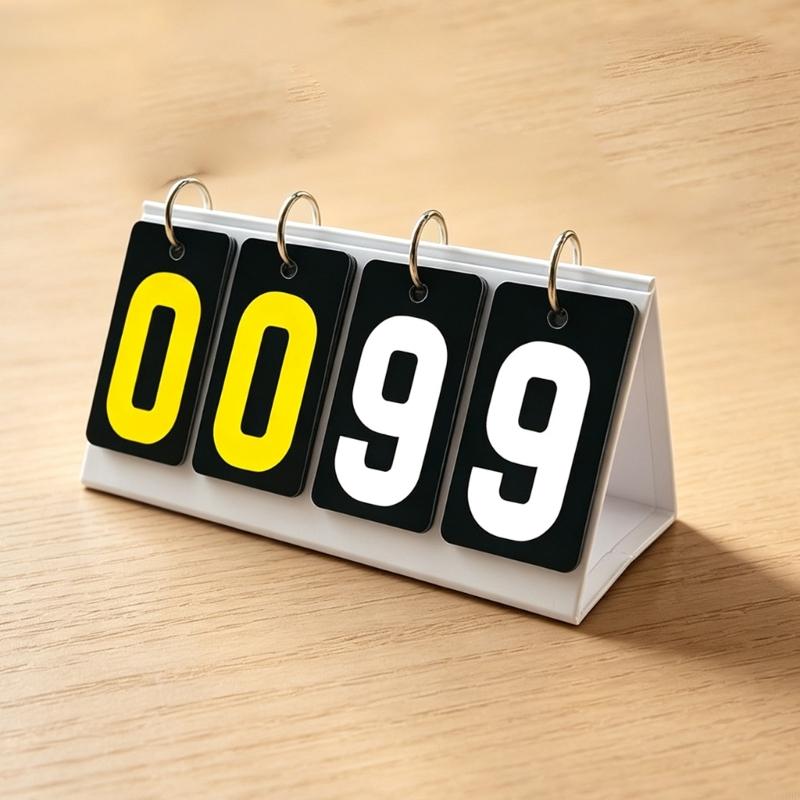 Tabla puntuación con tapa Manu - Table Tennis Scoreboard reseña y precio