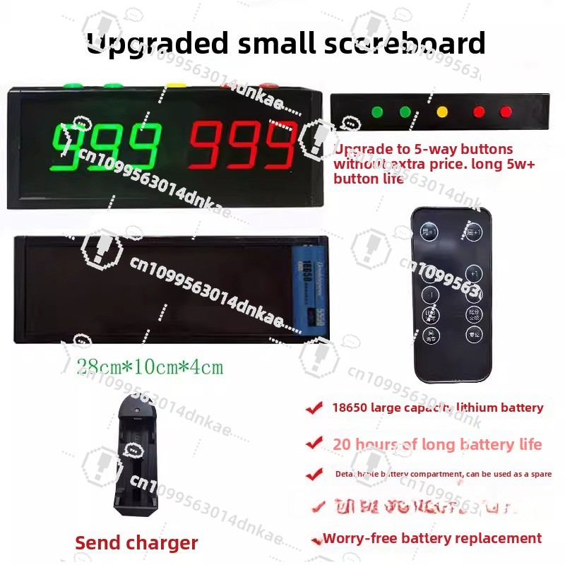 Marcador Electrónico para Balo - Table Tennis Scoreboard reseña y precio