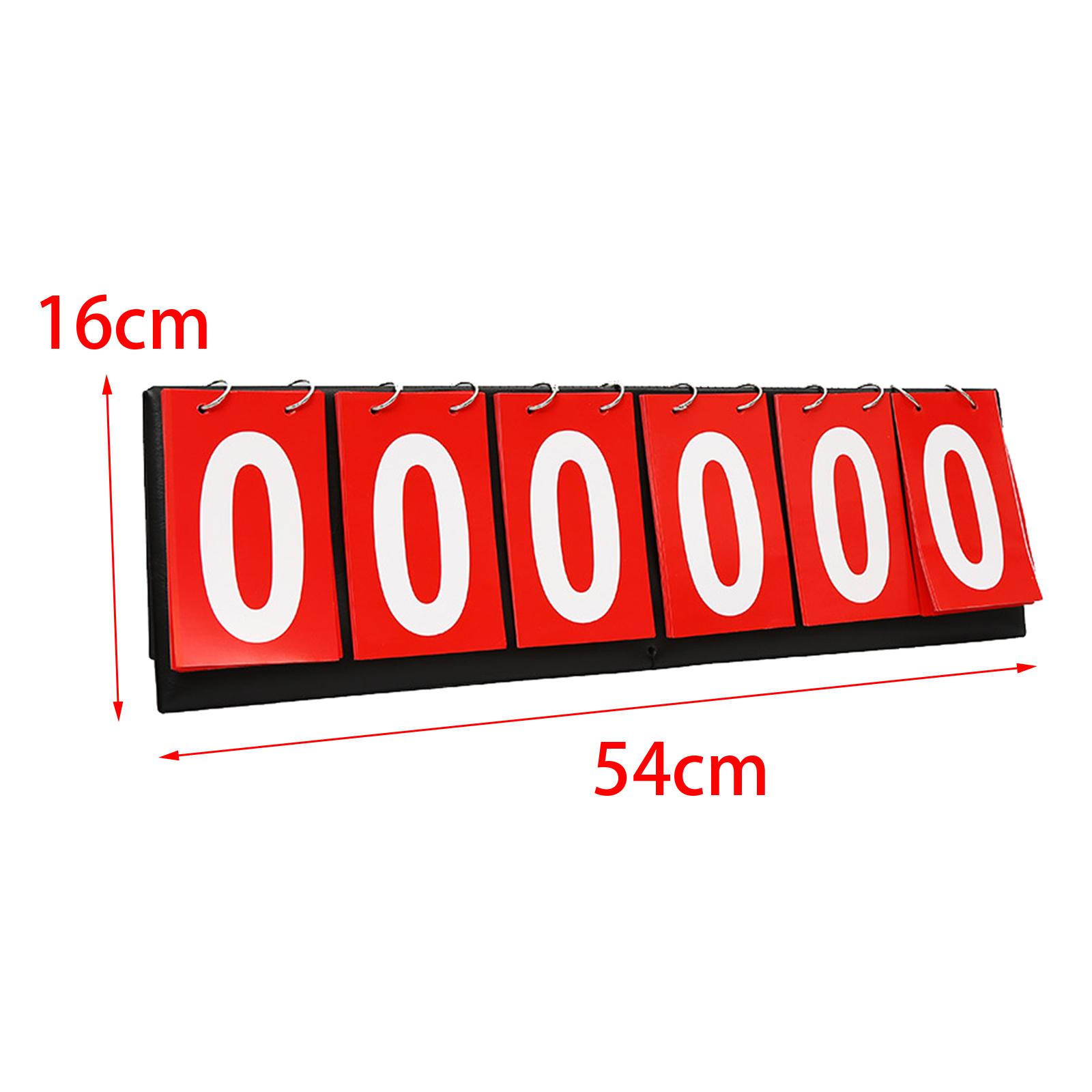 Marcador de 6 tableros, marcad - Table Tennis Scoreboard reseña y precio