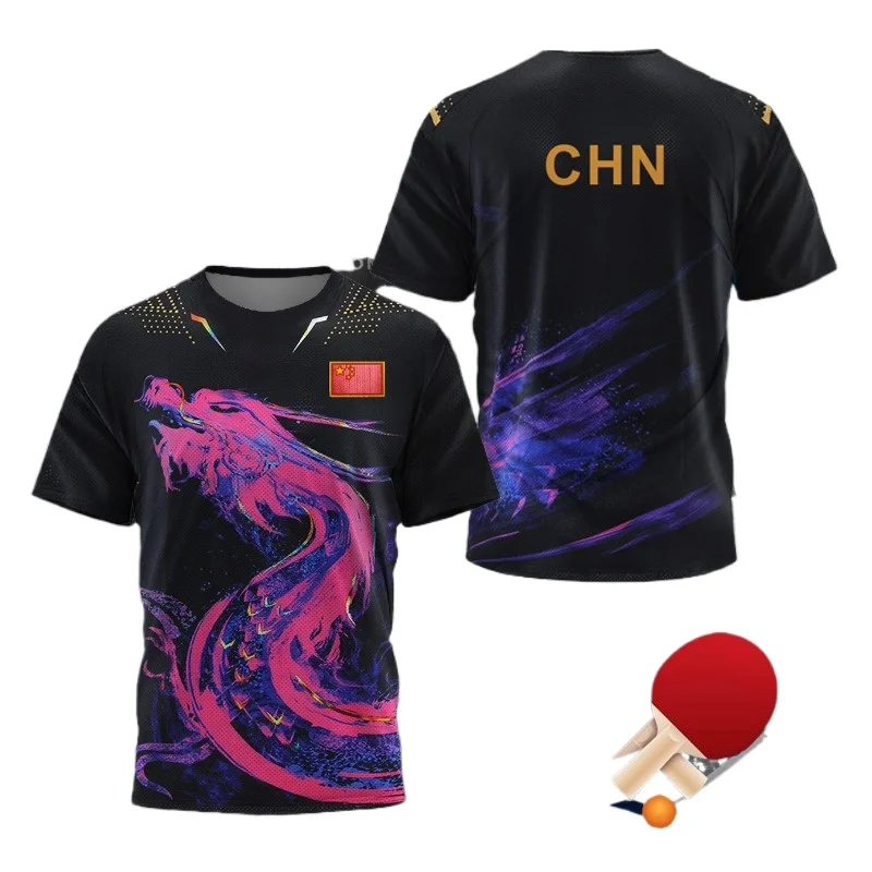 Camiseta con gráfico de tenis  - Table Tennis Xu Xin reseña y precio