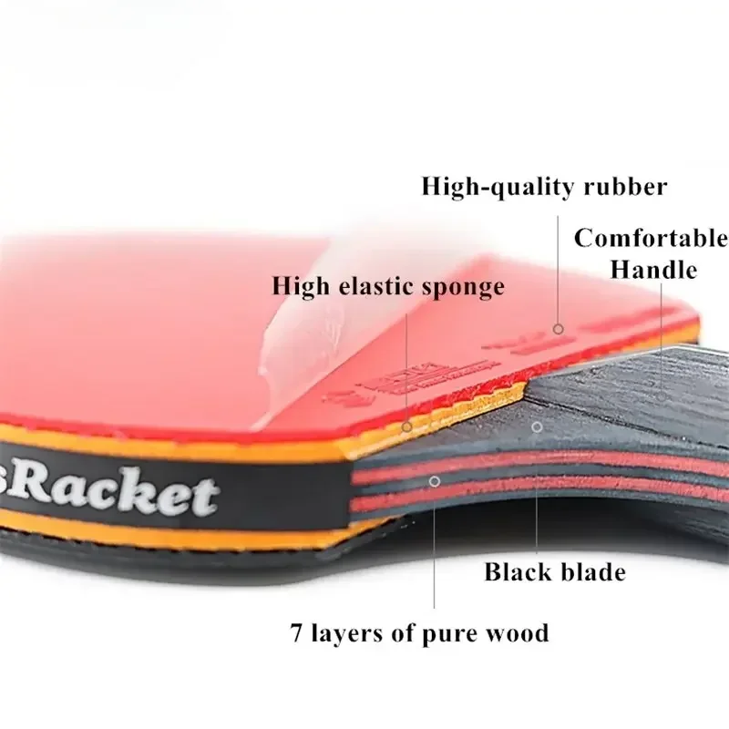 Raqueta de tenis de mesa de 6  - Table Tennis History reseña y precio
