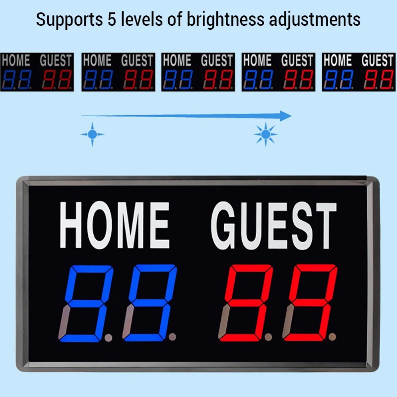 Marcador electrónico LED de 4  - Table Tennis Scoreboard reseña y precio