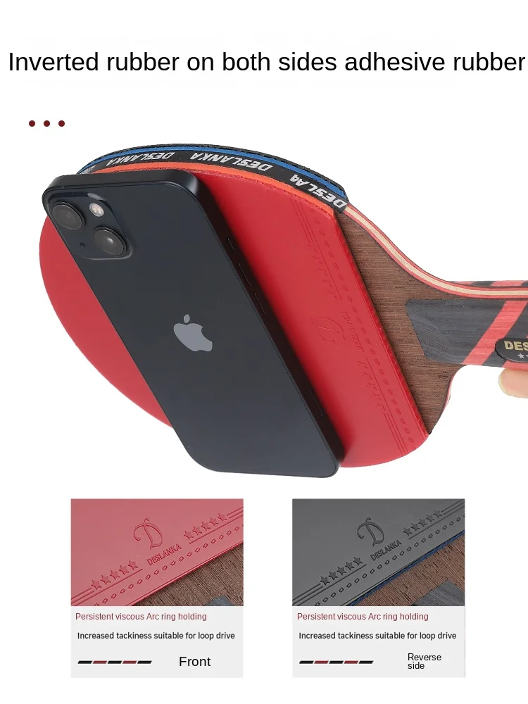 Raqueta de tenis de mesa profe - Table Tennis Single reseña y precio