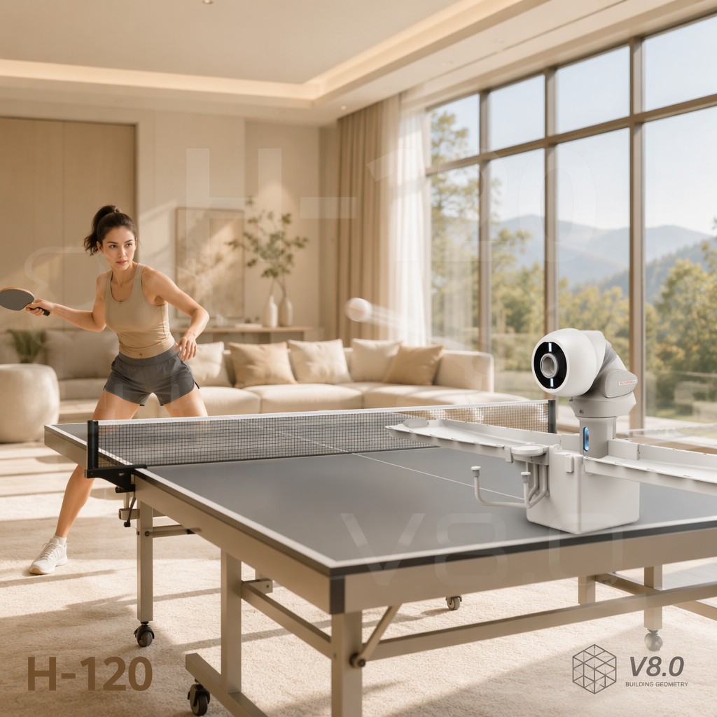 【CHIMU HOME】Máquina de lanzami - Table Tennis App reseña y precio